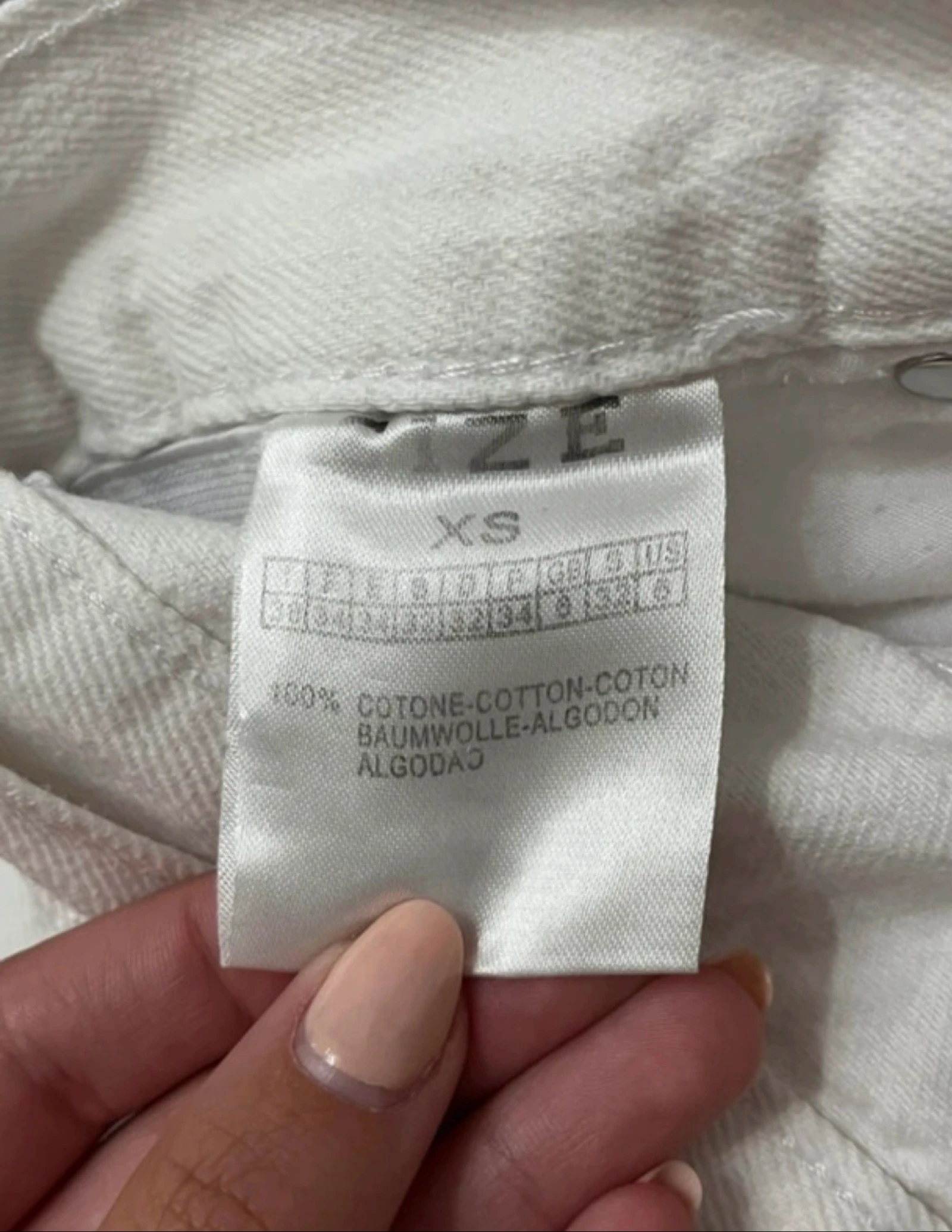 Witte shortjes / Short blanc / Pantalones cortos blancos – photo 3